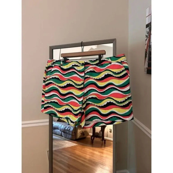 Crown & Ivy 24W Chino Shorts Colorful - Picture 1 of 5
